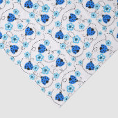 Weefselpapier/-bloemen en -ladybugs tissuepapier (Detail)