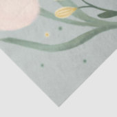 Weefselpapier, bloemig tissuepapier (Detail)