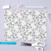 Weefselpapier Botanische schelp en lade Liner 18 l Tissuepapier (Craft)