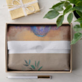 WEEFSELPAPIER : BOUQUET FLOWERS : ODILON REDON TISSUEPAPIER (Geschenk)