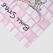 Weefselpapier Bull Stijl Roze Brick Tissuepapier (Detail)