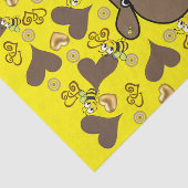 Weefselpapier — Bumblebei Tissuepapier (Detail)