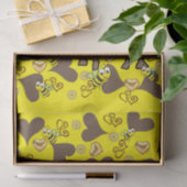 Weefselpapier — Bumblebei Tissuepapier (Geschenk)