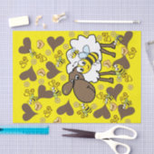 Weefselpapier — Bumblebei Tissuepapier (Craft)