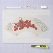 WEEFSELPAPIER : CHINESE PIJN : LYCHÉES TISSUEPAPIER (Craft)