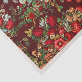 WEEFSELPAPIER:  CHINTZ PATTERN TISSUEPAPIER (Detail)