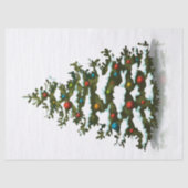 WEEFSELPAPIER : CHRISTMAS TREE TISSUEPAPIER (Voorkant)