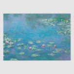 WEEFSELPAPIER : CLAUDE MONET : WATERLIS TISSUEPAPIER<br><div class="desc">WEEFSELPAPIER : CLAUDE MONET : WATERLIS</div>