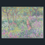 WEEFSELPAPIER : DE KARTISTGARDEN , GIVERNY : MONET TISSUEPAPIER<br><div class="desc">WEEFSELPAPIER : DE KUNSTGARDEN : CLAUDE MONET</div>