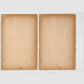 WEEFSELPAPIER : DÉCOUPAGE ; OUD PAPIER (Voorkant)