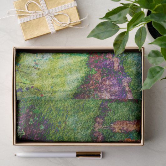 Weefselpapier Decoupage Van Gogh Style Landschap Tissuepapier (Geschenk)