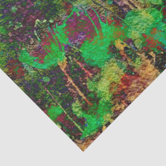 Weefselpapier Decoupage Van Gogh Style Landschap Tissuepapier (Detail)