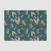 Weefselpapier - Deep Blauwgroen Tissuepapier (Voorkant)