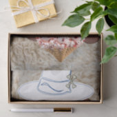 Weefselpapier Dog aardbei-ijscrème Tissuepapier (Geschenk)