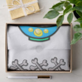 Weefselpapier Dog Yellow Ducks Bath time Tissuepapier (Geschenk)