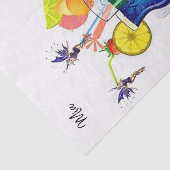 Weefselpapier — Drinken voor de lakens van keukens Tissuepapier (Detail)