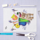 Weefselpapier — Drinken voor de lakens van keukens Tissuepapier (Craft)