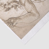 WEEFSELPAPIER : EEN ANGEL - 1529 -92 PASSEROTTI TISSUEPAPIER (Detail)