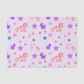 Weefselpapier Eenhoorns en sterren Tissuepapier (Voorkant)