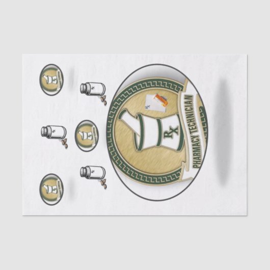 Weefselpapier Farmaceutische technologie Tissuepapier (Voorkant)