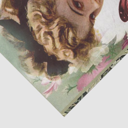 Weefselpapier Floral Victoriaans Tissuepapier (Detail)