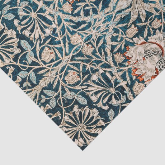 WEEFSELPAPIER : FLORAL  WILLIAM MORRIS TISSUEPAPIER (Detail)