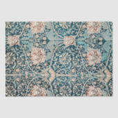 WEEFSELPAPIER : FLORAL  WILLIAM MORRIS TISSUEPAPIER (Voorkant)