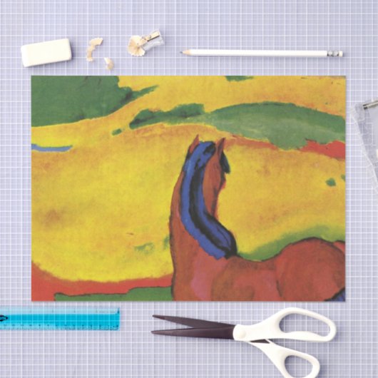 Weefselpapier FRANZ MARC HORSES Tissuepapier (Craft)