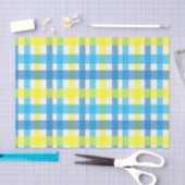 Weefselpapier Geel Blauw Tissuepapier (Craft)