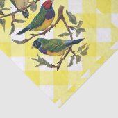 Weefselpapier, geel, geel tissuepapier (Detail)