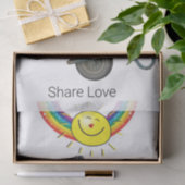 Weefselpapier Geitte Kitten Red Hearts Share Tissuepapier (Geschenk)