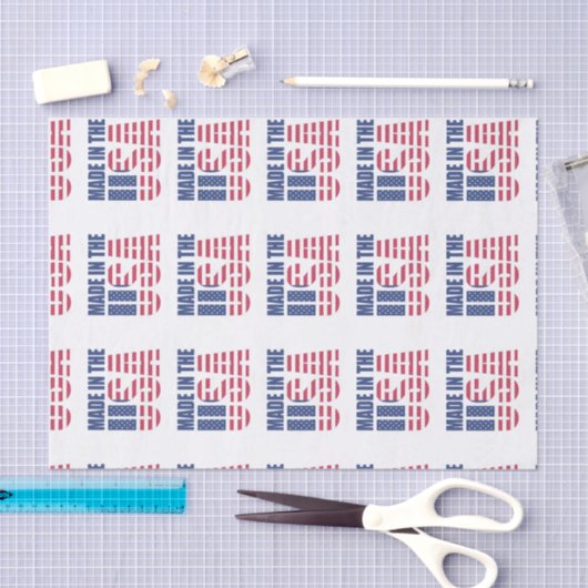 Weefselpapier gemaakt in de VS Tissuepapier (Craft)