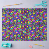 Weefselpapier - Glas in lood look - HAMbyWG Tissuepapier (Craft)