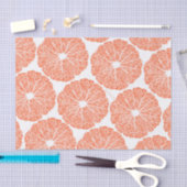 Weefselpapier - Grapefruit voor sokken Tissuepapier (Craft)