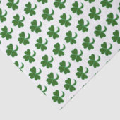 Weefselpapier - Green Shamrock Tissuepapier (Detail)