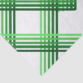 Weefselpapier - Green Stripes Crossed Tissuepapier (Detail)