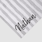 Weefselpapier Grijze strepen Tissuepapier (Detail)