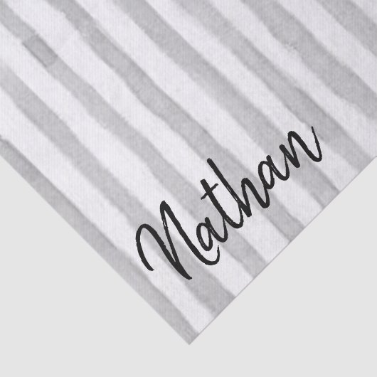 Weefselpapier Grijze strepen Tissuepapier (Detail)