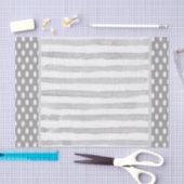 Weefselpapier, grijze strips tissuepapier (Craft)