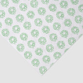 Weefselpapier - Groene kerstmis Tissuepapier (Detail)