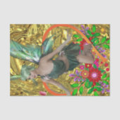 Weefselpapier Groene zuivelfabriek Tissuepapier (Voorkant)