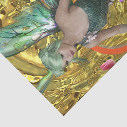 Weefselpapier Groene zuivelfabriek Tissuepapier (Detail)