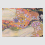 WEEFSELPAPIER : GUSTAV KLIMT : WATERSERPENEN II TISSUEPAPIER<br><div class="desc">WEEFSELPAPIER : GUSTAV KLIMT : WATERSERPENEN II</div>