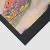 WEEFSELPAPIER : GUSTAV KLIMT : WATERSERPENEN II TISSUEPAPIER (Detail)