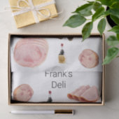 Weefselpapier — Ham Olijfolie, zwarte olijven Tissuepapier (Geschenk)