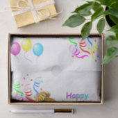 Weefselpapier Happy Birthday Fairy Tissuepapier (Geschenk)