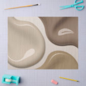 Weefselpapier in stijlvolle abstracte vormgeving tissuepapier (Craft)