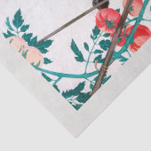 WEEFSELPAPIER : JAPANESE WOODBLOCK :Kat met tomaat Tissuepapier (Detail)