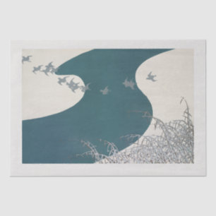 WEEFSELPAPIER : JAPANESE WOODBLOCK : TISSUEPAPIER