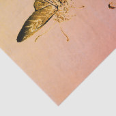 Weefselpapier Japanse botervliefdruk Tissuepapier (Detail)